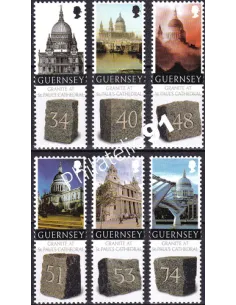 Guernesey, n° 1223 à 1228, collection timbres Europe