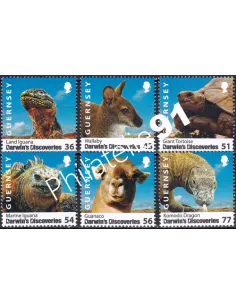 Guernesey, n° 1241 à 1246, collection timbres Europe