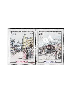 MONACO - n° 1543 à 1544 - Tableaux -Belle Epoque- (V)