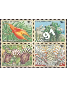 O.N.U. New-York, n° 695 à 698, bloc de 4, collection timbres O.N.U.