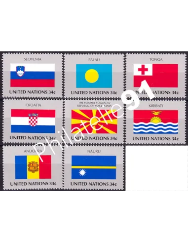 O.N.U. New-York, n° 845 à 852collection timbres O.N.U.