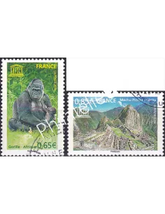 Timbres de Service n° 140 à 141, Collection timbres France
