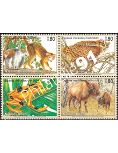 O.N.U. Genève, n° 283 à 286, bloc de 4, collection timbres O.N.U.