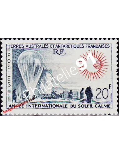 TAAF -  n°  21 - Année internationale du soleil calme