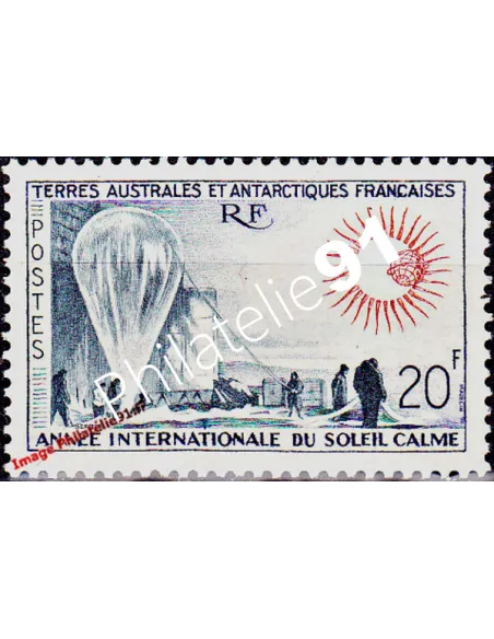 TAAF -  n°  21 - Année internationale du soleil calme