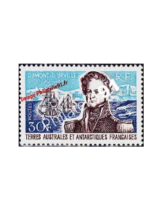 TAAF -  n°  25** - Amiral Jules-Séb-César Dumont d'Urville
