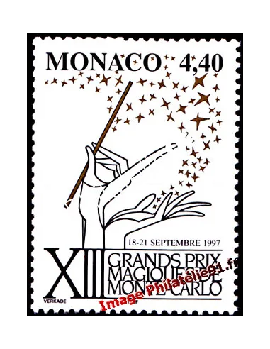 Timbres de MONACO n° 2125 - 13e Grands Prix magiques de Monte-Carlo