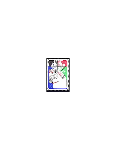 timbres des PAYS-BAS n° 1133  - Thème  jeux de cartes