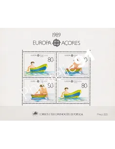 ACORES, BF n° 10, EUROPA 1989, Collection timbres Europe