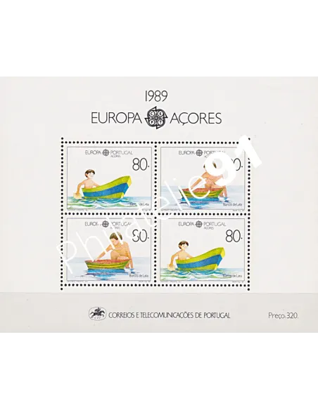 ACORES, BF n° 10, EUROPA 1989, Collection timbres Europe