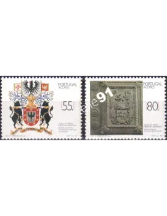 Açores, n° 385 à 386, collection timbre Europe