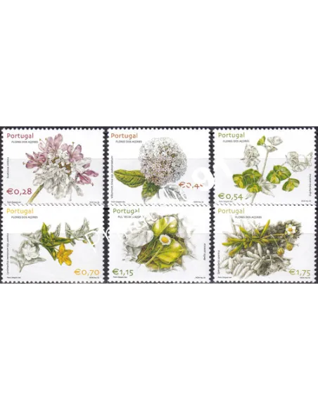 Açores, n° 474 à 479, Bande, collection timbre Europe