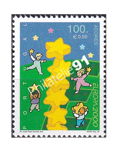 Açores, n° 465, EUROPA 2000, collection timbre Europe