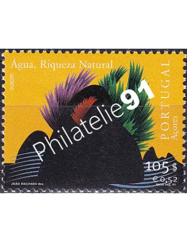 Açores, n° 468, EUROPA 2001, collection timbre Europe