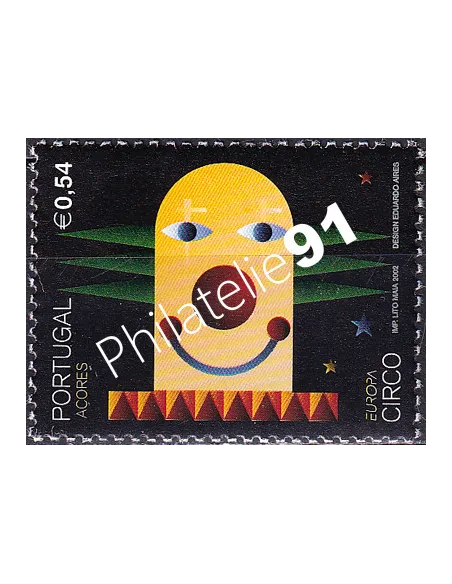 Açores, n° 473, EUROPA 2002, collection timbre Europe