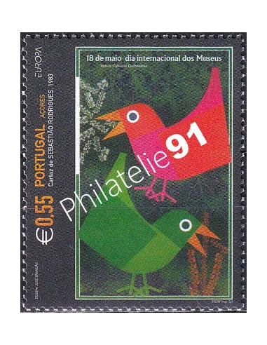 Açores, n° 484, EUROPA 2003, collection timbre Europe