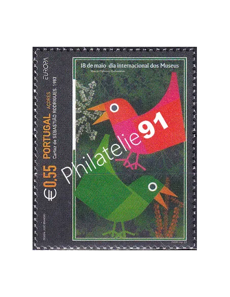 Açores, n° 484, EUROPA 2003, collection timbre Europe