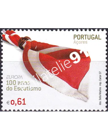 Timbre des Açores n° 521, EUROPA 2007, collection timbre Europa