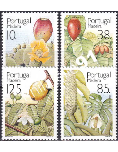 Madère, n° 160 à 163, collection timbre Europe