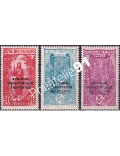 Congo n° 106 à 108 charnière, timbres des colonies françaises