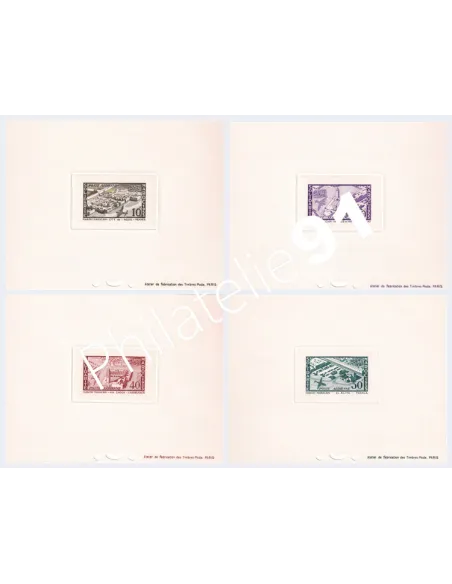 Maroc, PA n° 94 à 97, 4 Épreuves de luxe, collection timbres Colonies Françaises