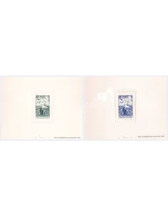 Maroc, PA n° 98 à 99, 2 Épreuves de luxe, collection timbres Colonies Françaises