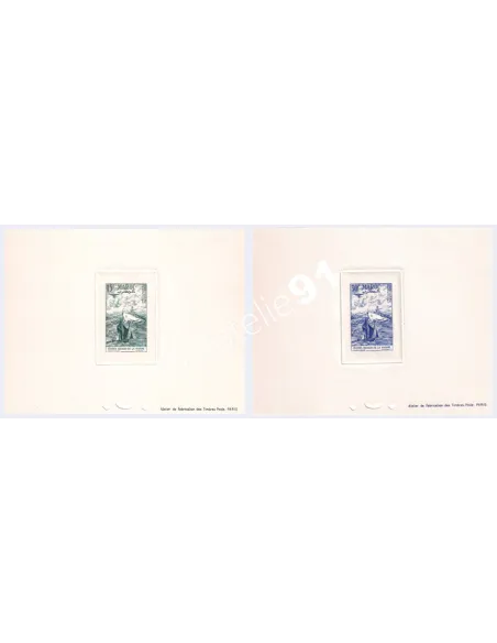 Maroc, PA n° 98 à 99, 2 Épreuves de luxe, collection timbres Colonies Françaises