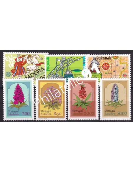 MADERE, année complète 1981, Collection timbre Europe
