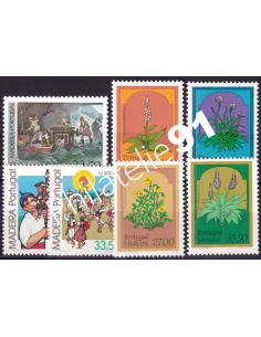 MADERE, année complète 1982, Collection timbre Europe