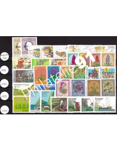 MADERE, 5 années complètes de 1980 à 1984, Collection timbre Europe