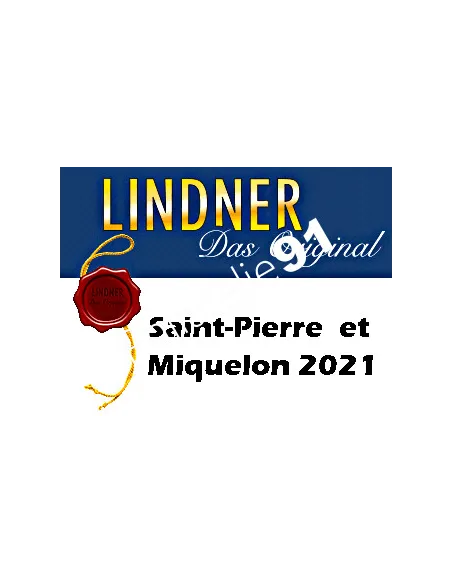 LINDNER SAINT-PIERRE-ET-MIQUELON 2021, matériel philatélique