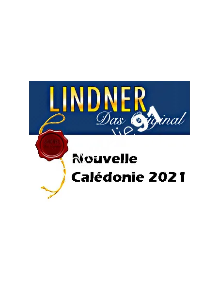 LINDNER NOUVELLE-CALÉDONIE 2021, matériel philatélique