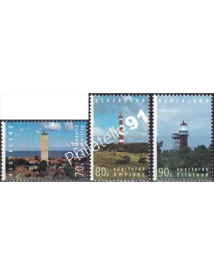 PAYS-BAS, n° 1486 à 1488, collection timbres Europe