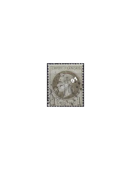 n°   25a oblitéré - Type Napoléon III Lauré - Oblitération losange GC "3274" (250422-14)
