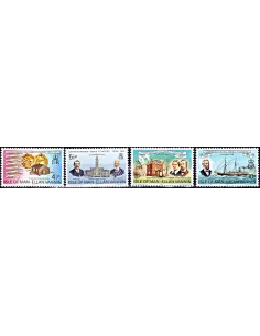 ILE DE MAN - n°   43 à 46 ** - Pionniers de Man en Amérique