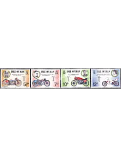 ILE DE MAN - n°   51 à 54 ** - Tourist Trophy - Courses motocyclistes