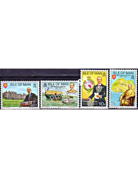 ILE DE MAN - n°   55 à 58 ** - Sir George Goldie