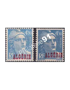 Algérie, Variété sur timbre n° 239, Timbres colonies Francaises