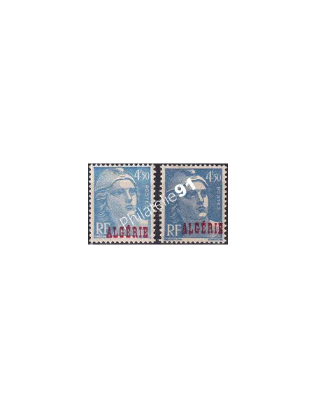 Algérie, Variété sur timbre n° 239, Timbres colonies Francaises