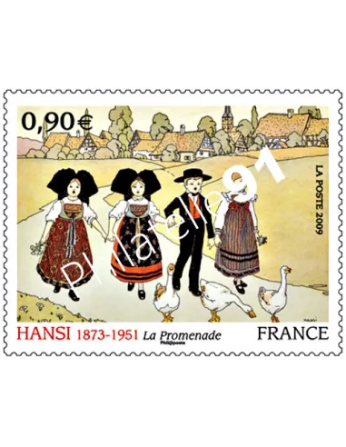 Timbre d'entreprise "Hansi"