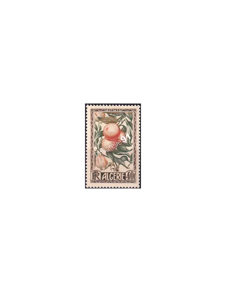 Algérie, n° 281, Timbres colonies Francaises