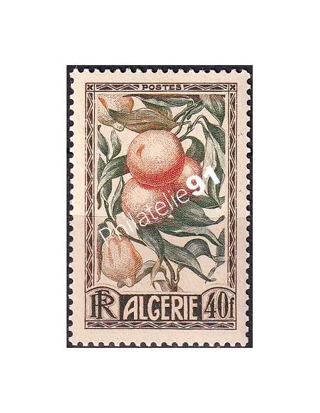 Algérie, n° 281, Timbres colonies Francaises