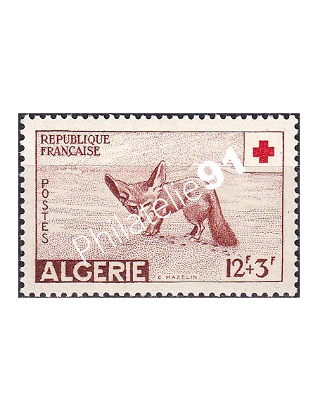 Algérie, n° 343, Timbres colonies Francaises
