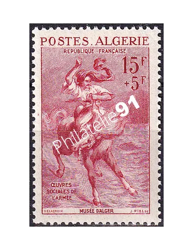 Algérie, n° 346, Timbres colonies Francaises