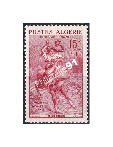 Algérie, n° 346, Timbres colonies Francaises