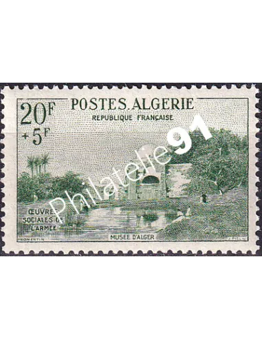 Algérie, n° 347, Timbres colonies Francaises