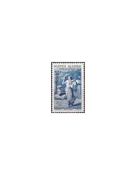 Algérie, n° 348, Timbres colonies Francaises