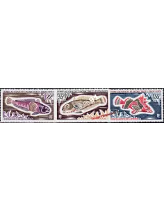 TAAF,n°   43 à 45, Collection timbres DOM TOM