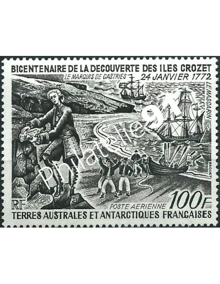 TAAF -  P.A. n°  27 - Découverte des îles Crozet