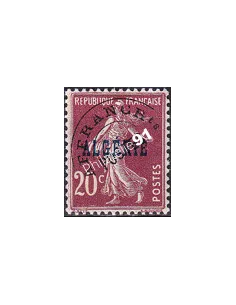 ALGERIE, Préoblitéré n° 5 charnière, Timbres colonies françaises